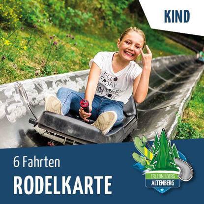 Rodelkarte 6 Fahrten Altenberg Kinder Wiegand Erlebnisberge OnlineShop Tickets online kaufen