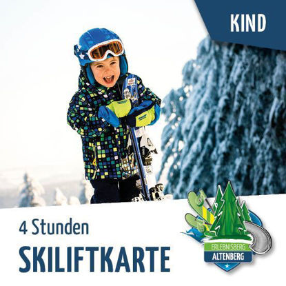Skiliftkarte 4 Stunden Altenberg Kinder Wiegand Erlebnisberge OnlineShop Tickets online kaufen