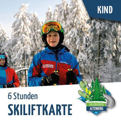 Skiliftkarte 6 Stunden Altenberg Kinder Wiegand Erlebnisberge OnlineShop Tickets online kaufen