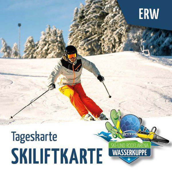 Skiliftkarte Tageskarte Wasserkuppe Erwachsene Wiegand Erlebnisberge OnlineShop Tickets online kaufen