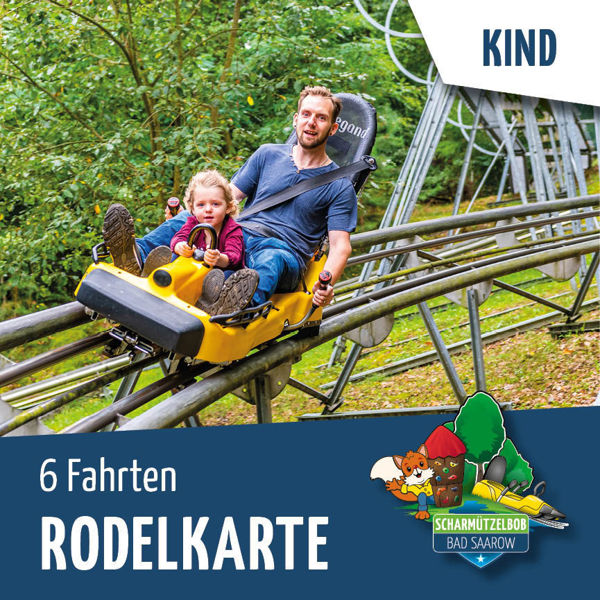 Rodelkarte 6 Fahrten Scharmützelbob Kinder Wiegand Erlebnisberge OnlineShop Tickets online kaufen