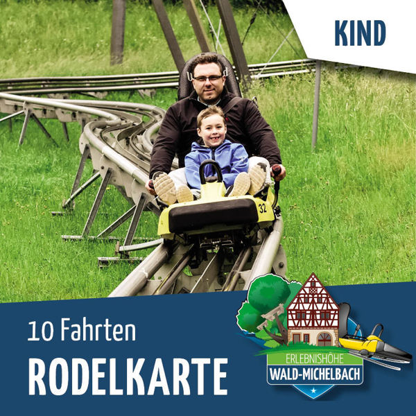 Rodelkarte 10 Fahrten Wald-Michelbach Kind Wiegand Erlebnisberge OnlineShop Tickets online kaufen