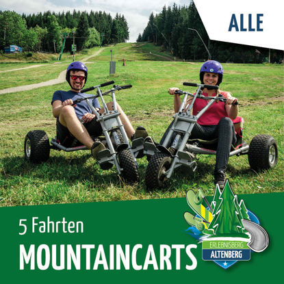 Mountaincarts Monsterroller 5 Fahrten Altenberg Erwachsene Kinder Wiegand Erlebnisberge OnlineShop Tickets online kaufen