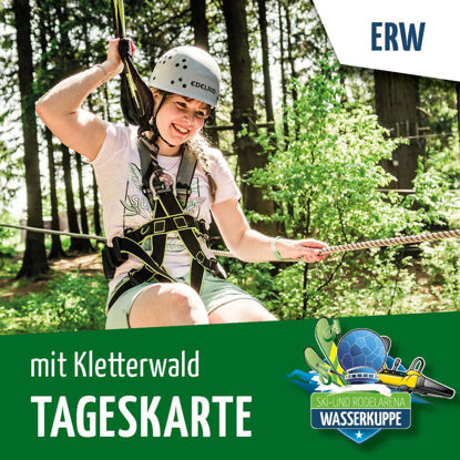 Tageskarte mit Kletterwald und Sommerrodelbahn Wasserkuppe Erwachsene Wiegand Erlebnisberge OnlineShop Tickets online kaufen