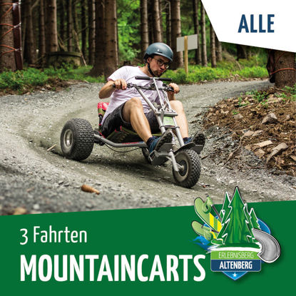 Mountaincarts Monsterroller 3 Fahrten Altenberg Erwachsene Kinder Wiegand Erlebnisberge OnlineShop Tickets online kaufen