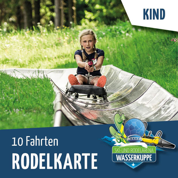 Rodelkarte 10 Fahrten Wasserkuppe Kind Wiegand Erlebnisberge OnlineShop Tickets online kaufen