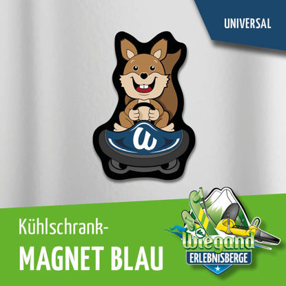 Picture of WS Magnet Wuschel blau