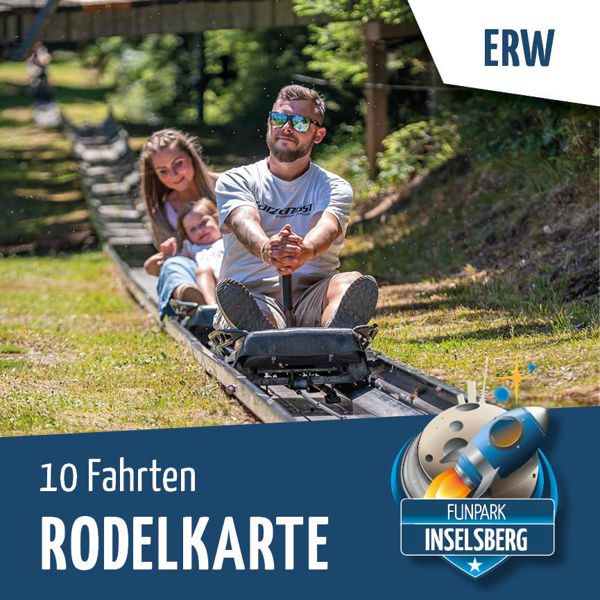 Rodelkarte 10 Fahrten Inselsberg Erwachsene Wiegand Erlebnisberge OnlineShop Tickets online kaufen