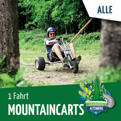 Mountaincarts Monsterroller 1 Fahrt Altenberg Erwachsene Kinder Wiegand Erlebnisberge OnlineShop Tickets online kaufen